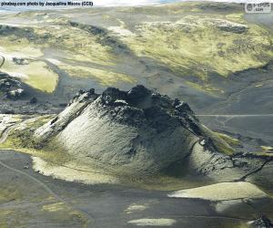 Puzzle Λάκι ηφαίστειο στην Ισλανδία